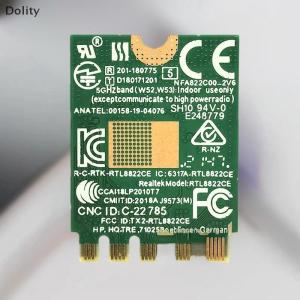 🎁【Special price】Dolity 1เซ็ต2.4กิกะเฮิร์ตซ์ที่รองรับ WiFi การ์ดเชื่อมต่อ IPX RTL8822CE Dual-Band 802.11ac 1200Mbps M2 WiFi CARD