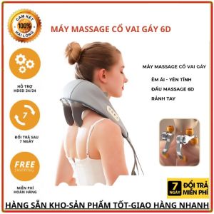 Máy Massage Cổ Vai Gáy 6D Kỹ Thuật Massage Trị Liệu Số 8 Cải Thiện Sức Khỏe Tổng Thể Dành Cho Văn Phòng - Người Cao Tuổi