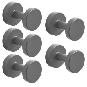 5pcs thanh lịch đồ trang trí cửa công suất bộ móc phụ kiện di động cho xơ mướp áo mũ áo khoác chìa khóa trong phòng tắm hoặc vòi hoa sen