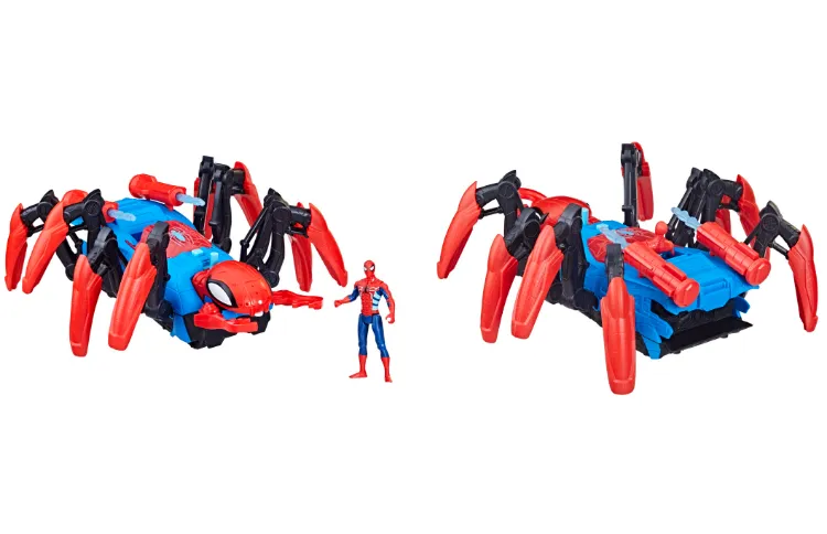 Marvel Spider-Man Crawl 'N Blast Spider Action Figure