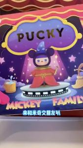 POPMART PUCKY Mickey Family Series Figures pop mart blind collection action figure decorative gift toy