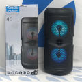 Rechargeable Bluetooth Wireless 4 inch KTX 1259 Speaker with Portable Mobile Phone Holder Function. 