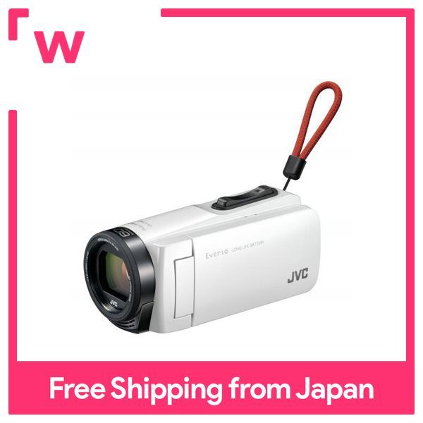 JVCKENWOOD JVC camcorder Everio impact resistance cold 32GB White 