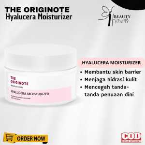 The Originote Hyalucera Moisturizer Gel 50ml Pelembab Wajah Untuk Memperbaiki Skin Barrier With Hyaluronic Acid Ceramide Dan Chlorelina