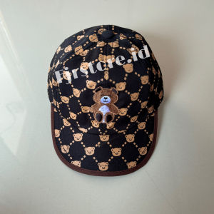 Topi Bucket - Topi baseball Anak Laki-Laki & Topi Anak Perempuan Motif Model Bear