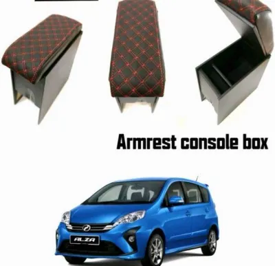 Perodua alza armrest console box