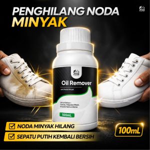 Flap Shoes Care Penghilang Noda Minyak di Pakaian