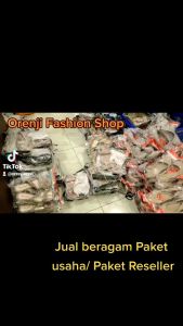 Grosir Paket usaha 10 pasang Sandal teplek Sandal flat Jelly wanita Import Glanzton 20rban Termurah
