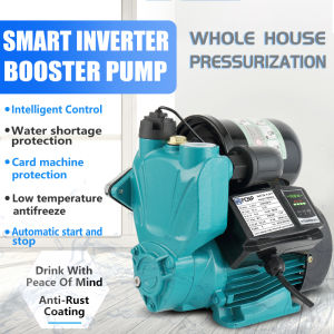 400W 220V Automatic Self-Priming Jet Booster Pump Hot Cold Water Copper Motor Auto Start Stop Low Noise