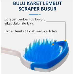 COMPELETES SIKAT LIDAH PEMBERSIH MULUT nafas bau panas dalam anak dewasa S041