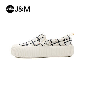 Joy&Mario Womens Loafers Mesh Material Rubber Sole Style Fashionable Comfortable to Wear