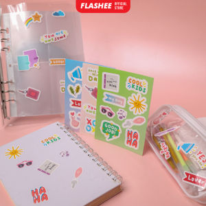 Flashee Stiker Tumbler Sticker Aesthetic Dairy Lucu Stiker Tempel HP COD