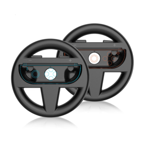 Twin Pack Portable Ergonomic Steering Wheel Attachments For Racing Game Controller Multiplayer Gaming Accessories 2pcs