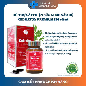 CEBRATON PREMIUM - Viên uống dùng cho người hay căng thẳng mệt mỏi.