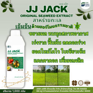 JJ JACK ฮอร์โมนพืช  ช่วยเร่งใบ เร่งดอก เร่งผล บำรุง ฟื้นฟูต้น แตกราก แตกดอก แข็งแรง