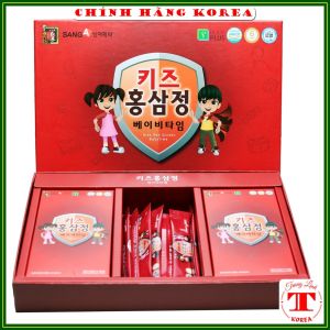 Nước hồng sâm baby Sanga hàn quốc chính hãng hộp 30 gói - Hồng sâm hàn quốc cho bé - tranglinh