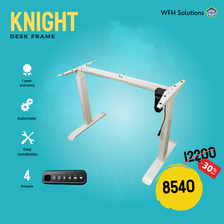 Knight Standing Desk (Frame only, No tabletop) Lazada PH