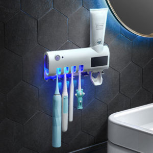 Electric toothbrush sterilizer UV drying smart travel mini portable toothbrush disinfection boxERIP