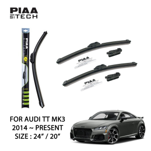 Audi TT MK3 PIAA Si-Tech Silicone Wiper (24" / 20")