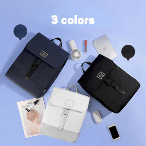 MINGKE Laptop Bag 13 14 15.6 inch Backpack Schoolbag for Women Water Resistant Shockproof Lock Closure Lightweight Fashion