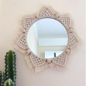 macrame cermin plus cermin