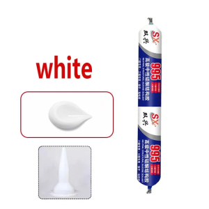 Strength Silicone Sealant 995 Waterproof Gap Filler White Black Glass Metal Adhesive