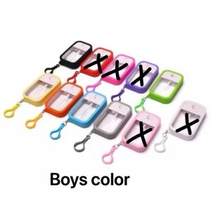 50ml Silicone Cover Sprayer Bottle Portable Hook Traveling Split Bottle Alcohol Perfume Spray Bottle