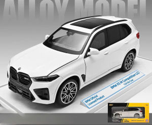 Mô hình xe BMW X5 Competition LCI Tỷ lệ 1/24 chất liệu kim loại sơn tĩnh điện chi tiết bền đẹp nhiều chức năng.