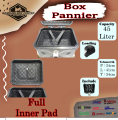 Box Motor Panier Box Pannier Box Almunium 45 Liter Alumunium Top Box Ori Import Bukan Badak Hitam Maggua Guardian. 