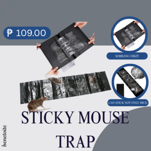 Top Selling Sticky Trap Strong Glue Board | Rat Rodent Catcher Pest Control Non Toxic Safe For Home Kitchen Office Warehouse Easy Use Disposable Mouse Glue Trap Boards Insects Cockroach Bug Catcher Humane Effective Indoor Outdoor Pest Solution