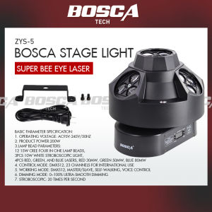 BOSCA Stage Light Super Bee Eye Laser ZYS-5 Stage equipment DJ Bar Party Concert Light