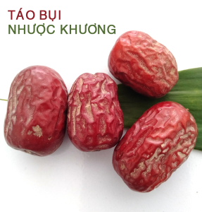 Táo bụi Nhược Khương 500g -táo đỏ Nhược Khương _ Tân Cương nguyên vị không sấy-túi 500g
