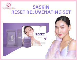 Saskin Reset Rejuvenating Set New Packaging S by Miss Flawless Glow Deep Reviving Skinbunnyph Original Product