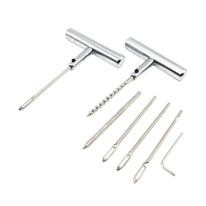 Chịu lực cao Công cụ Sửa chữa lốp xe lốp xe Sửa chữa khẩn cấp công cụ 7 cái cho xe máy & xe đâm thủng tình huống khẩn cấp