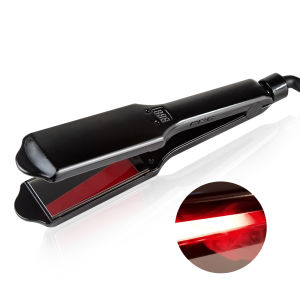 MADAMI Infrared Hair Care Iron for Frizzy Dry Hair Keratin Repair Ultrasonic Hair Treatment Warm Irons Recovers Damaged