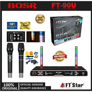 BOSR FT-90U wireless microphone set with charging function Bluetooth UHF audio equipment