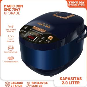 Yong Ma Rice Cooker Digital/ Magic Com Digital 2 Liter 3 in 1 - SMC7047 - FREE ONGKIR Jabodetabek