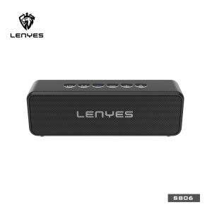 [100% Asli] LENYES S806 speaker portabel mini stereo hifi bluetooth nirkabel asisten suara ip67 tahan air