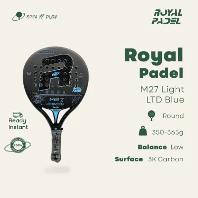 Royal Padel M27 Light 2026 Blue – Padel Racket