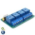 Module 4 Relay 5V, tín hiệu vào điều khiển DC5V. 