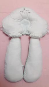 Orzbow Newborn Baby Shaping Pillow Soothing Beanie Velvet Anti-eccentric Head Sleeping Pillow for 0-2 Years Old Infant Anti-shock Prevent & Correct Flat Head