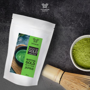 ผงมัทฉะ โกลด์ 100 % Matcha Gold 100 % นำเข้าจากประเทศญี่ปุ่น