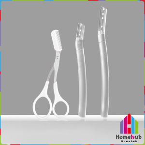 HB Hair Removal Knife Portable Eyebrow Trimmer Women Face Razor Eyebrow Tool