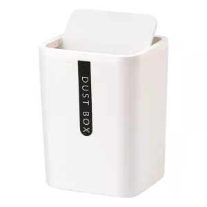 ROLL Saves space Removable Storage bucket Shake cover Trash can Mini Small Waste Bin Sundries Barrel
