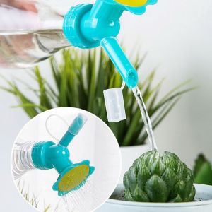 Watering Sprinkler Nozzle for Flower 2 In 1 UniversalWaterers Bottle Watering Cans Sprinkler Plant Irrigation 两用瓶喷头