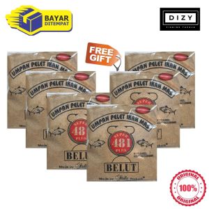 Umpan Pelet Ikan Mas 481 Stella Product Aroma amis Belut Tuna Udang 150g 60PCS free 3pcs