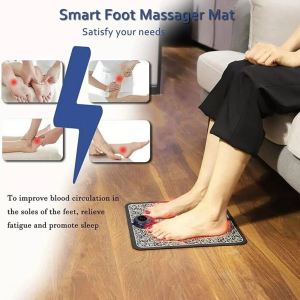 EMS Electric Foot Massager Deep Kneading Shiatsu Therapy Massage Relieve fatigue Feet Acupuncture Stimulator Massager