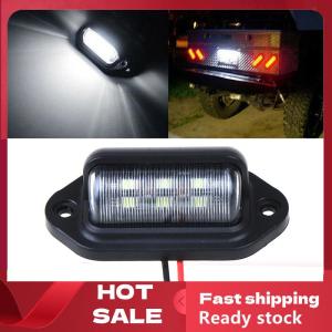 🚚【Local Express Delivery】🚚 1Pc Waterproof 6 LED 12V License Plate Light Car Boat Truck Trailer Step Lamp