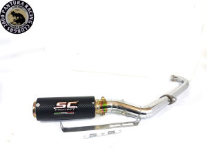 Knalpot SC Mio J Mio GT 115/125 Mio M3 Mio Z Xride Slincer Karbon Leheran Full Krum