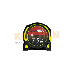 JANHUA Measuring Tape (5.0m 7.5m) Heavy Duty Long Durable Retractable with Hook Tip